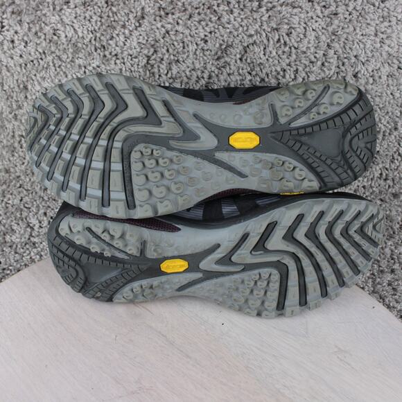 Merrell Siren Edge Black Purple Vibram Hiking Shoes Womens 9 - Picture 5 of 7